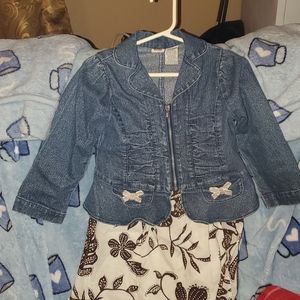 Faded glory Jean jacket size 3T